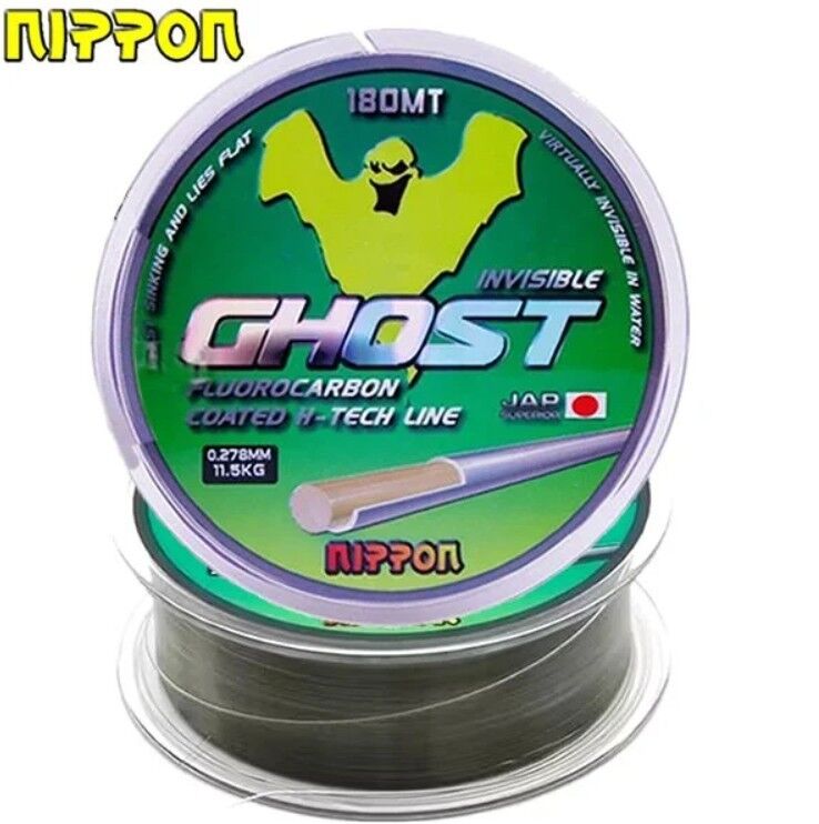 NIPPON Ghost 180 mt 0.50mm FC Coated Misina