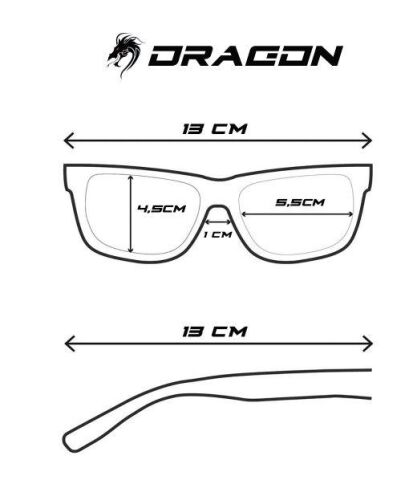 Fujin Dragon MAVİ Polarize Güneş Gözlüğü