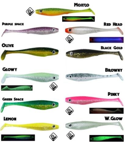 Fujin Shady 10cm Silikon Balık